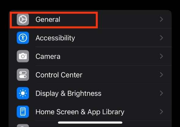 Step 4: Open Settings
